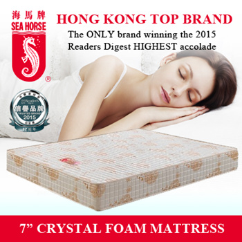 Seahorse crystal foam deals mattress