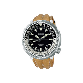 Qoo10 - Seiko Prospex Fieldmaster Men s Brown Leather Strap Watch SBDC011 :  Watches
