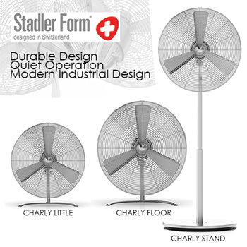 Qoo10 - 【Stadler Form】 CHARLY (Little/Floor/Stand Fan) | Switzerland Sleek  des... : Small Appliances