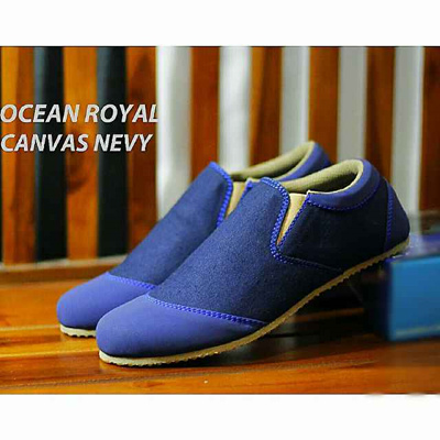 Qoo10 sepatu casual pria  ocean royal  ukuran 39 43 