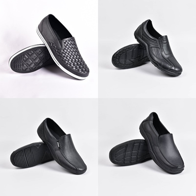 Qoo10 Sepatu Karet Slip On Shoes  Sepatu Pantofel 