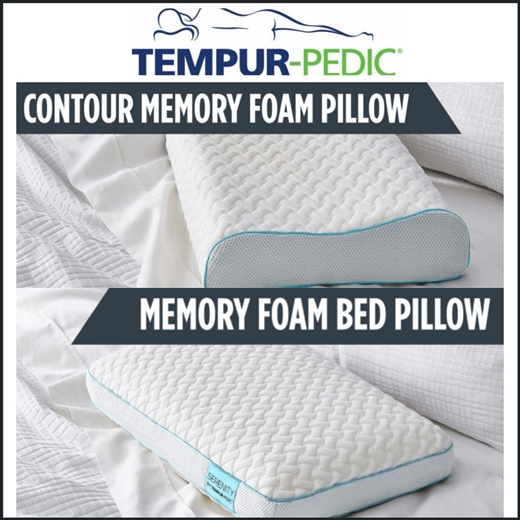 Qoo10 - Serenity By Tempur-Pedic Memory Foam Bed Pillow : Household ...