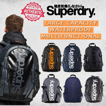 Superdry backpack waterproof hot sale