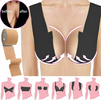 Qoo10 - SG Instock Bra Tape Roll Body Invisible Bra Women Boob Tape Nipple  Cov : Lingerie & Sleep