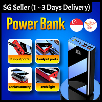 Qoo10 - 🔥SG Seller!!🔥 100k mAH Powerbank, 4 Output Ports