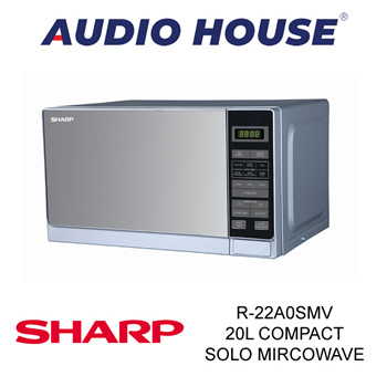 sharp 20l compact microwave