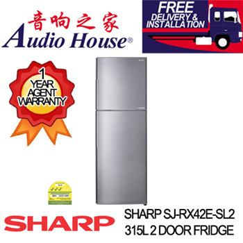 sharp fridge sj rx42e sl2