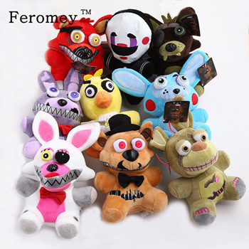 20cm Five Nights At Freddys FNAF Plush Toys Freddy Bear Foxy Chica