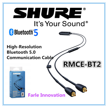 Shure bluetooth 5.0 earphone communication online cable