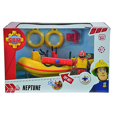 fireman sam boat toy