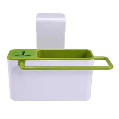 Sink Caddy Kitchen Sink Organizer Holder For Dish Soap Sponge Brush Holder Drains Water Dishwasher