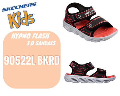 skechers sandals kids orange