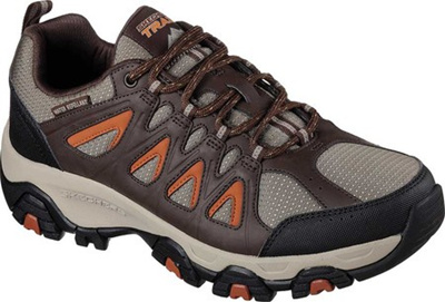 skechers shoes mens orange