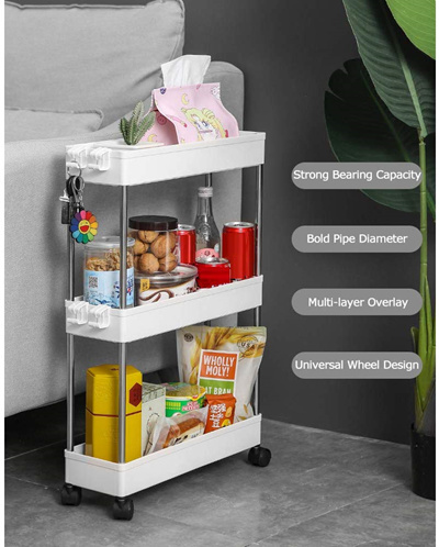 Qoo10 Slim Storage Rack Kitchen Dining