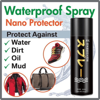 BE 260ml Shoes Waterproof Spray Shoes Spray Anti-dirty Water Repellent Shoes  Protector