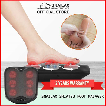 Snailax SL-236 Full Body Massager with Air Compress Kneading & Heat-, 2  years local warranty