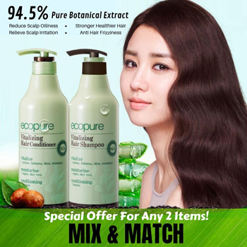 Qoo10 - Somang Ecopure Vitalizing Scalp and Hair Care Shampoo
