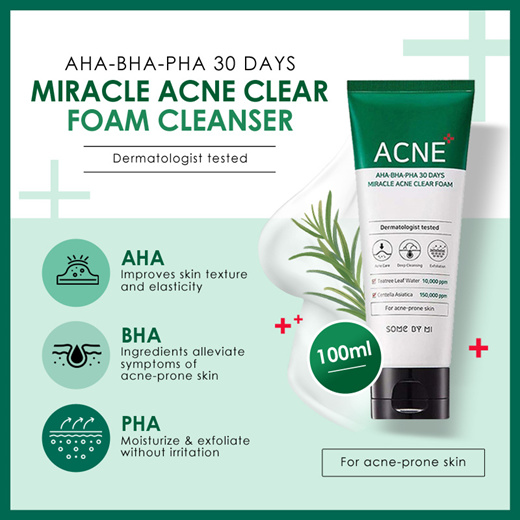 티몬 글로벌 홀세일 Somebymi Aha Bha Pha 30 Days Miracle Acne Clear Foam