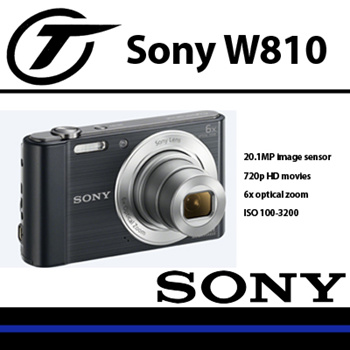 W810 Compact Camera with 6x Optical Zoom DSC-W810