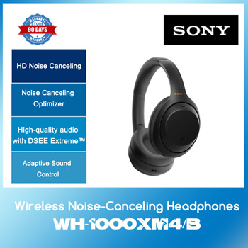 Sony WH-1000XM4 Wireless Premium Noise Canceling Overhead