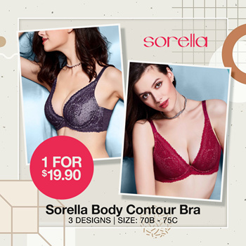 Qoo10 - Sorella 👙 Body Contour Bra 👙 Now $19.90 Only! : Lingerie &  Sleepwear