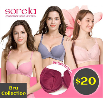 Brand New Sorella Seamless Bra, Women's Fashion, New Undergarments