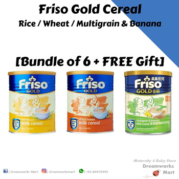 Friso gold rice store cereal