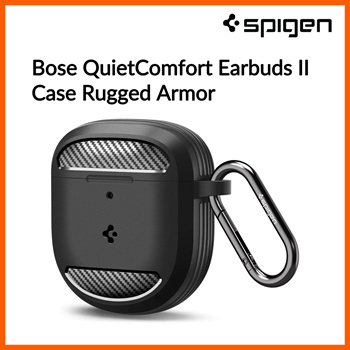 Spigen Bose QuietComfort Earbuds II Case Rugged Armor True Wireless Earbuds  Cover Slim Casing