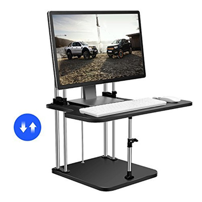 Qoo10 Standing Desk Smonet Sit To Stand Desk Convert Any Surface