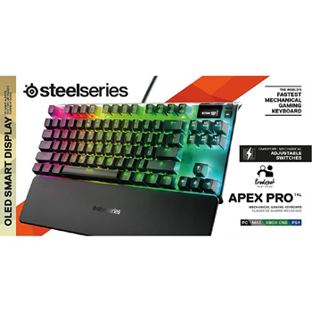 Apex Pro Tkl - Steelseries - Switches Omnipoint - Clavier AZERTY