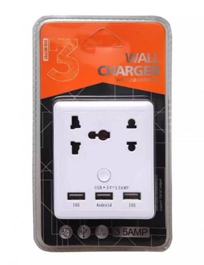 Qoo10 - Stopkontak + USB port charger 5 in 1 Colokan 