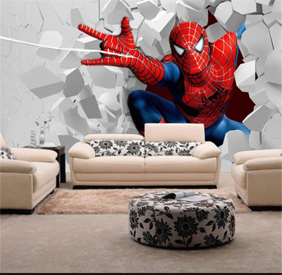 Store Custom Children Wallpaper Spiderman Mural For The Children S Room Bedroom Tv Backdrop Waterpr