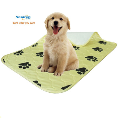 Qoo10 Store Reusable Dog Mats Urine Pee Pad Washable Puppy