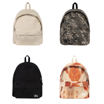 Qoo10 - Stussy Canvas Backpack 134252 : Travel & Transportation