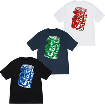 Qoo10 - STUSSY Soda Can Short Sleeve Tee 3 Color 1904936⭐Roulette