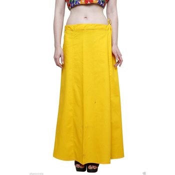 Underskirt Cotton Petticoat Women Inskirt Saree Indian Inner Wear