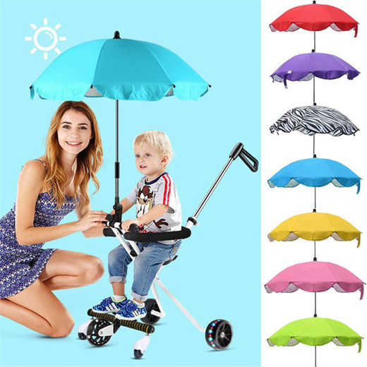 Qoo10 Sun Umbrella Buggy Cart Car Seat UV Sun Protector Pram Umbrella