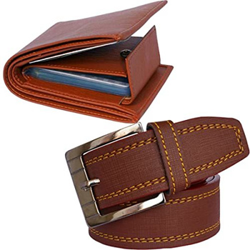 Wallet and Black Belt Men's Combo of Brown | Gift Combo for Men BW6995 |  eBay