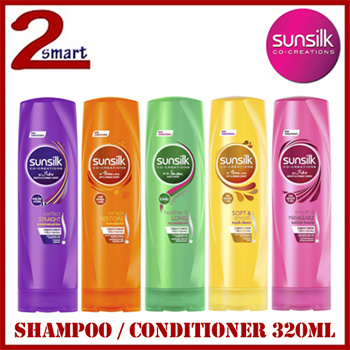 Qoo10 - Sunsilk Shampoo / Conditioner 320ml : Diet / Wellness