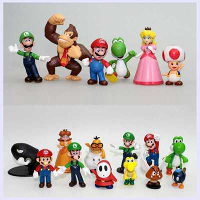 Qoo10 Super Mario Figurine Furniture Deco