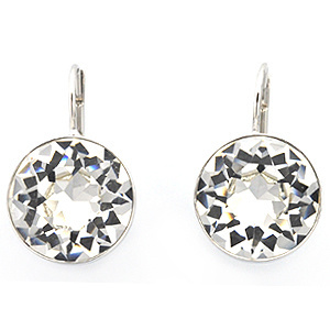 Qoo10 - SWAROVSKI Swarovski 883551 Bella Bella earrings silver / clear ...