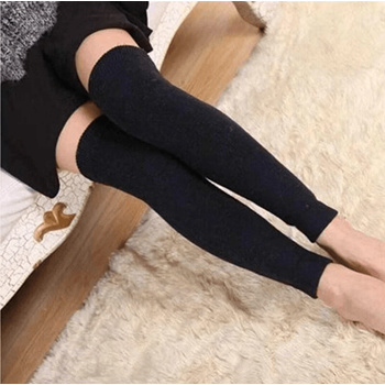 Syhood + 80s Women Knit Leg Warmers Ribbed Leg Warmers for Party