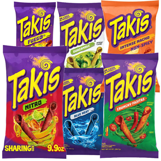 Qoo10 - Takis Fuego Rolls 9.9 oz Ba Spicy Tortilla Chips : Groceries