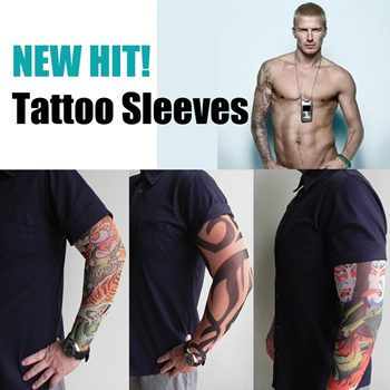 Arm Tattoo Sleeves,6 Pack Men Fake Temporary Tattoo Nylon Sleeve Arm  Stockings Elastic Biker Sleevelet For Halloween | Fruugo SA