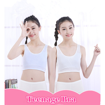 Qoo10 - Teenage Bra Camisole Cotton Bra for Teenage Girl : Lingerie &  Sleepwear