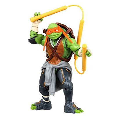 4" TMNT Michelangelo Teenage Mutant Ninja Turtles 2014 Movie Action Figure