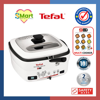 Qoo10 - Deluxe Versalio Fryer Yr... [FR4950] Small Multi 9-in-1 Deep Appliances Tefal 2L : *2 Cooker