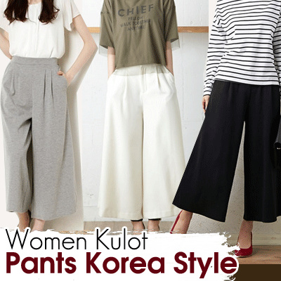 Qoo10 - The-Fahrenheit Women Kulot Pants Korea Style 