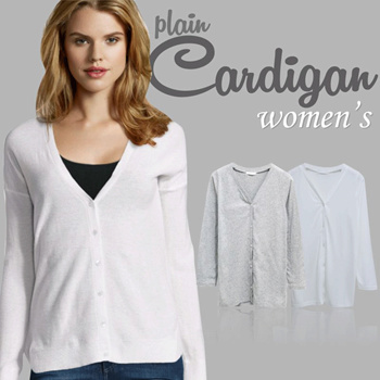 Qoo10 - 100% Cotton Cardigan : Women's Clothing