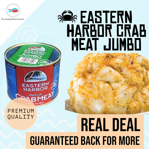 Qoo10 Crab Meat Jumbo 454g Halal Frozen Meat Seafood